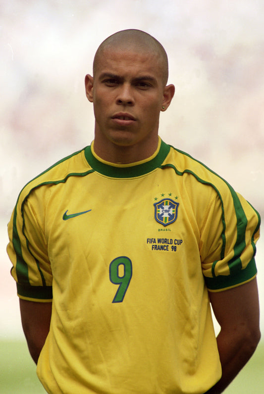 Brazil home 1998 (ronaldo nazario 9)