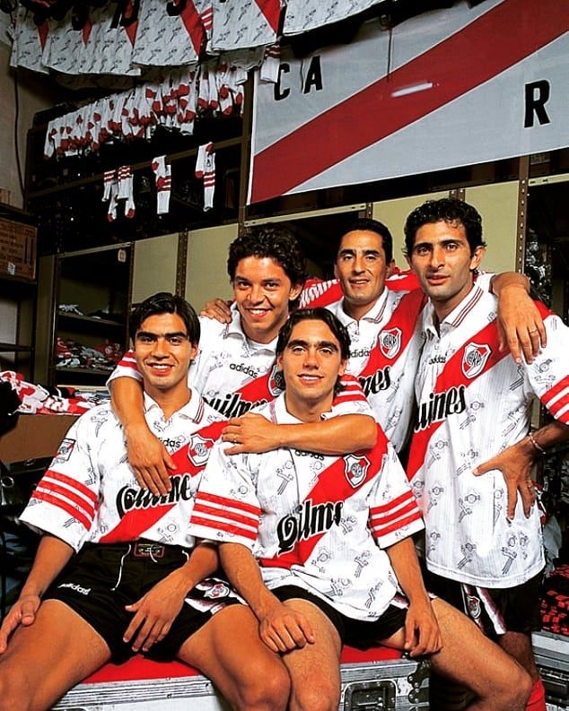 River plate home 1996-1997